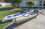 Kayaks available for tenant use